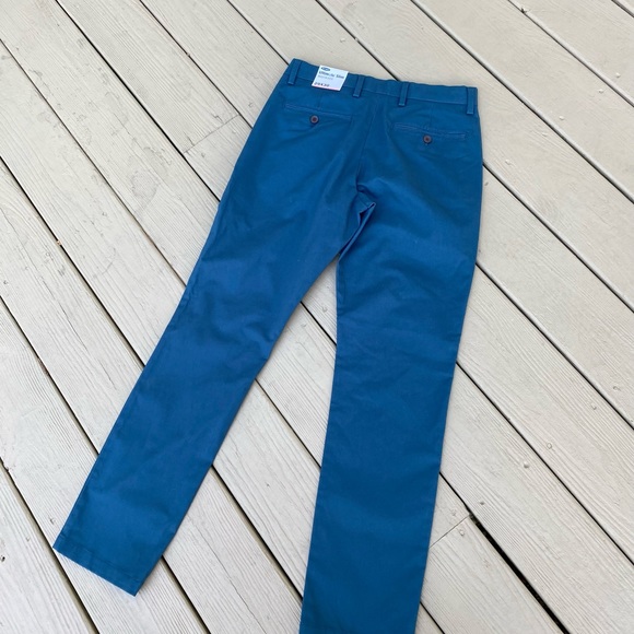 NWT Old Navy - Mens turquoise ultimate slim built in flex) khaki pants… - Picture 2 of 7